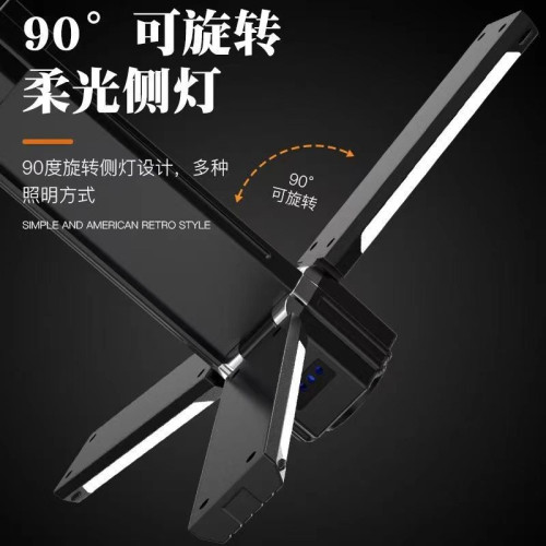 戶外露營照明燈復古帳篷營地燈充電家用應急led多功能露營燈擺攤