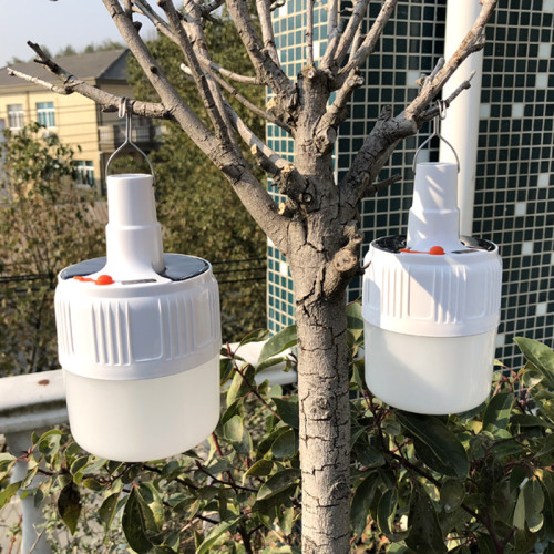 LED充電燈泡停電應急照明燈家用式超亮戶外露營燈夜市擺攤地攤燈