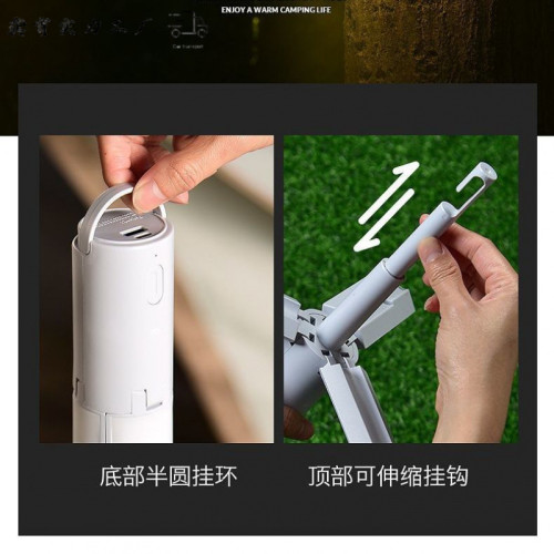三色露營燈馬燈帳篷野營營地戶外充電氛圍野外照明燈掛式超長續航