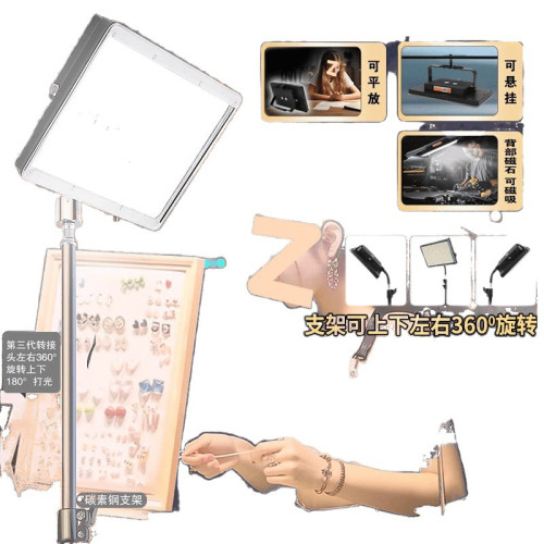 新款夜市燈擺地攤充電燈戶外理髮超長續航地攤燈伸縮支架露營燈廠