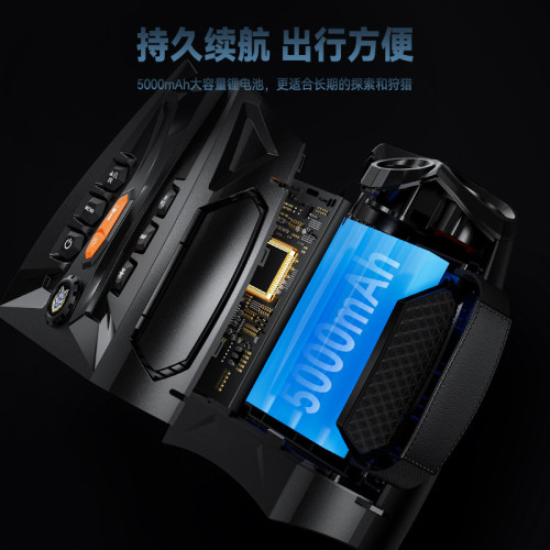 新品夜視儀戶外4寸高清屏雙筒望遠鏡紅外4K微光全黑可視