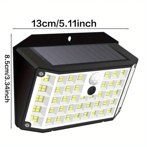 2026新款1個/2個/4個/6個太陽能燈戶外176led帶露營燈