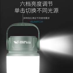停電應急家用太陽能露營充電戶外超長續航夜市地攤照明燈擺攤帳篷
