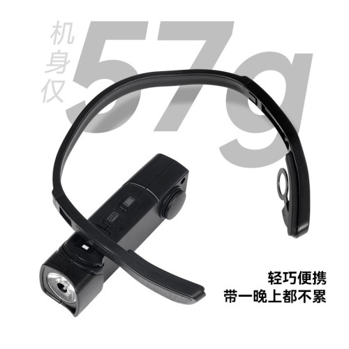 Blackdog黑狗戶外頭燈強光超亮2025新款耳帶式照明燈充電耳戴戶外