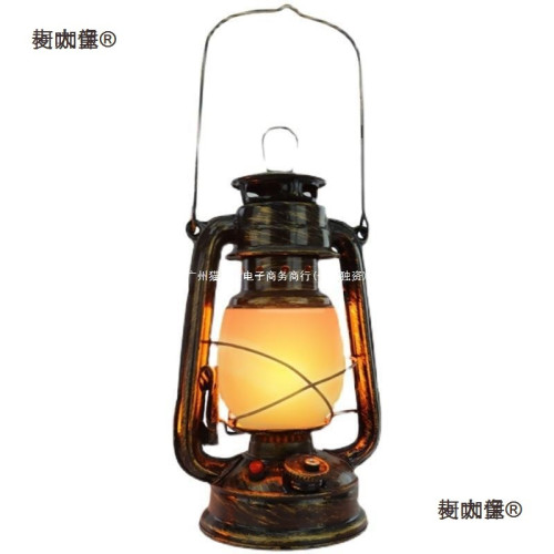 戶外復古露營燈馬燈充電手提燈野營氛圍燈老式煤油燈帳篷燈麥太保
