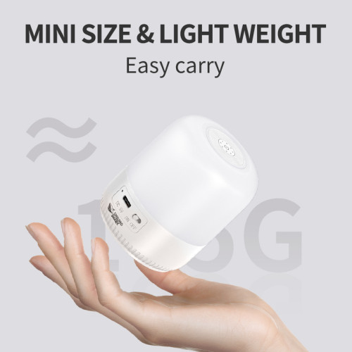 Outdoor portable two-color soft light atmosphere night light