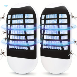 2PCS Bug Zapper Indoor Electric Mosquito Killer Lamp With
