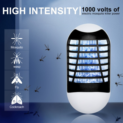 2PCS Bug Zapper Indoor Electric Mosquito Killer Lamp With