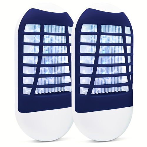 2PCS Bug Zapper Indoor Electric Mosquito Killer Lamp With