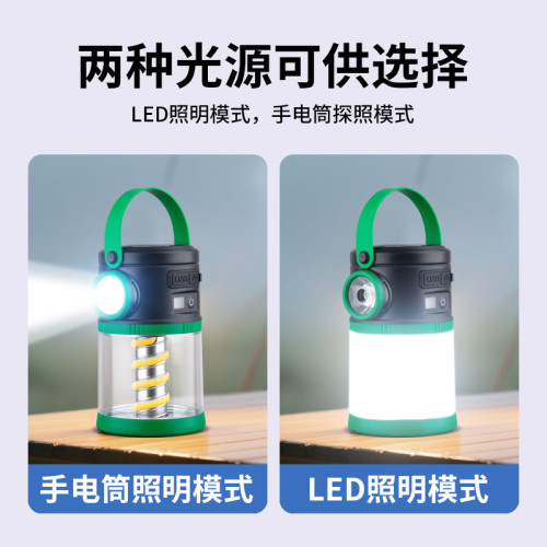 太陽能燈驅蚊燈數字電量顯示家用行動電源應急燈太陽能露營燈
