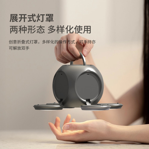 新款露營燈Type-C充電款戶外多功能野營燈復古風長續航高流明照明