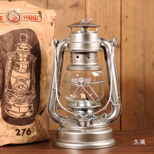 復古煤油燈老式油燈懷舊馬燈露營帳篷燈攝影道具酒吧餐廳裝飾擺件