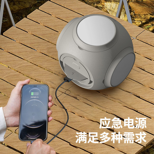 新款創意戶外露營燈復古手提可攜式無線應急照明帳篷掛式照明燈