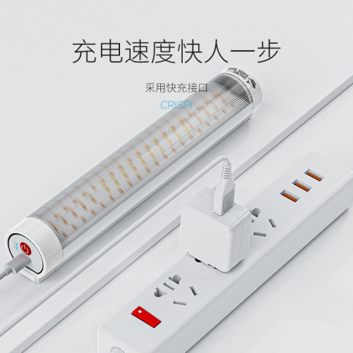 新款戶外露營帳篷燈長款掛式夜市擺攤燈可充電應急照明燈