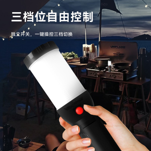 爆款戶外露營三腳支架移動燈夜市擺攤強光照明野營充電帳篷燈