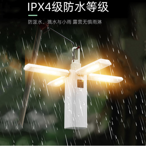 新款露營燈手提燈營地帳篷燈超長續航野營燈多功能手電筒