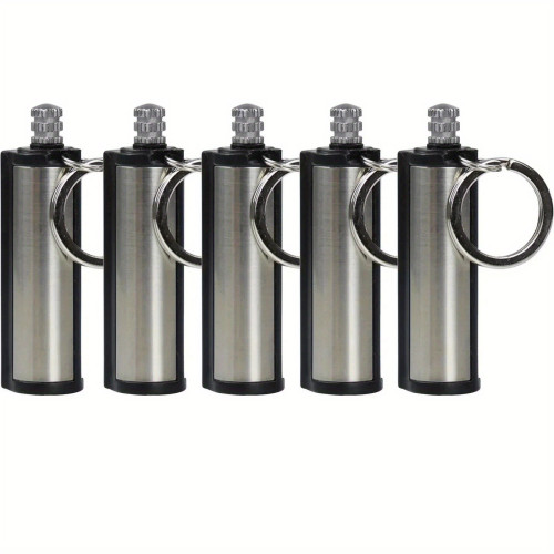 5PCS Aluminum Alloy Permanent Match Lights, Waterproof