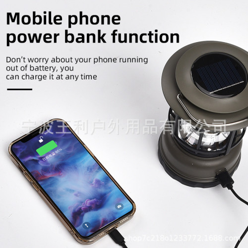 復古馬燈戶外應急手電多功能野營帳篷燈充電手提燈家用露營燈 復古馬燈戶外應急手電多功能野營帳篷燈充電手提燈家用露營燈