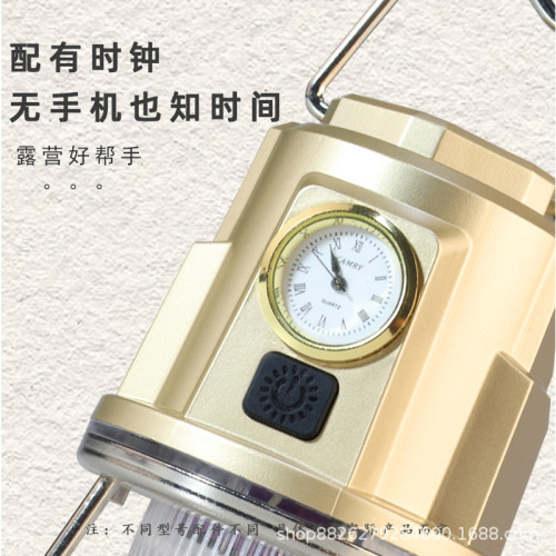 露營燈氛圍燈火焰野營燈帳篷燈復古馬燈戶外充電可攜式強光手電筒