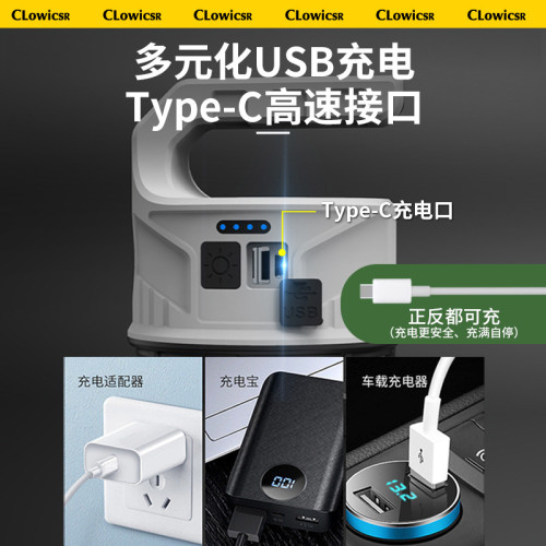 戶外露營燈充電照明燈led野營地帳篷氛圍超長續航太陽能應急掛燈