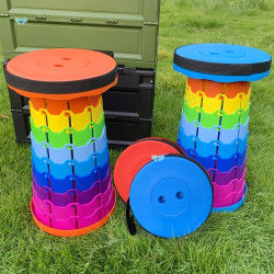 2PCS Ultra Portable Tecopic Stool Collapsible Stool