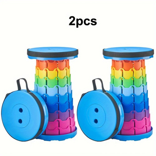 2PCS Ultra Portable Tecopic Stool Collapsible Stool
