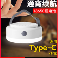 可攜式露營充電帳篷燈戶外照明燈泡超長續航掛燈應急超亮野營燈