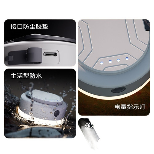 可攜式露營充電帳篷燈戶外照明燈泡超長續航掛燈應急超亮野營燈
