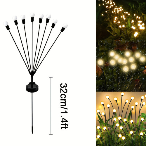 2 Sets\10 Sets Solar Garden Lights,, Automatic On from Dusk