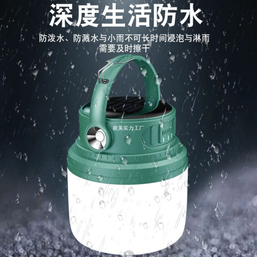露營燈超長續航超亮野營帳篷太陽能地戶外充電照明燈夜市燈擺攤燈