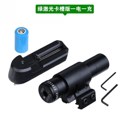 紅外線雷射瞄準器綠雷射紅外瞄抗震上下左右可調可充電綠外線綠光