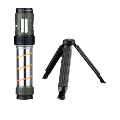 ♔戶外LED多功能驅蚊露營燈Type-C充電可攜式磁吸三角支架帳篷氛圍