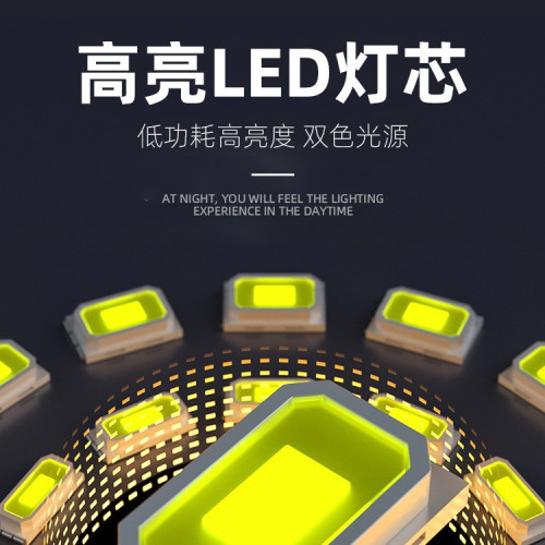 新款太陽能戶外露營燈usb充電雙光源戶外探照燈地攤燈夜市燈