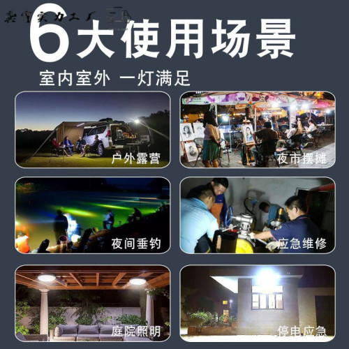 露營燈超長續航超亮野營帳篷營地停電應急天幕主燈戶外充電照明燈
