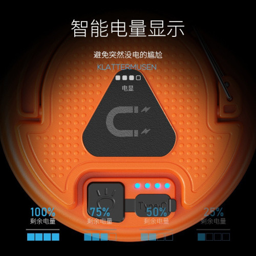LED露營燈戶外照明長續航應急超亮營地帳篷燈可充電式多功能掛燈