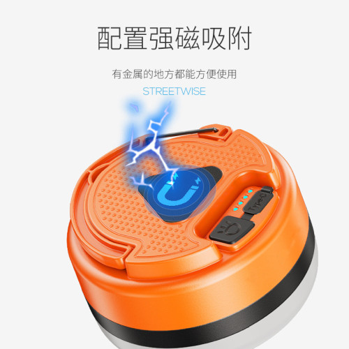 LED露營燈戶外照明長續航應急超亮營地帳篷燈可充電式多功能掛燈