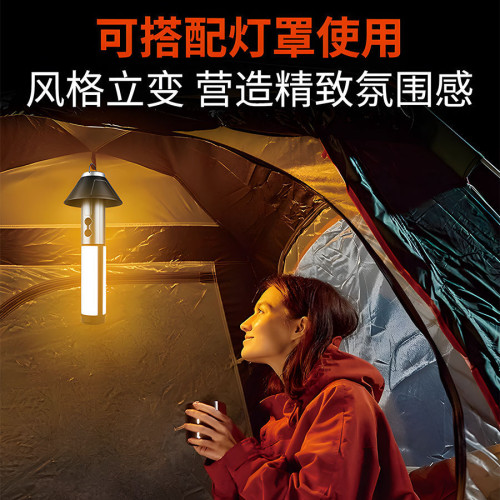 戶外多功能露營燈超亮照明營地帳篷手電筒氛圍折疊燈