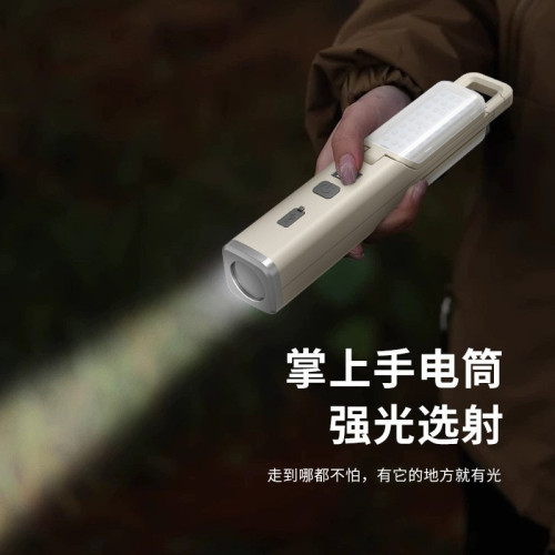 折疊戶外露營燈學生宿捨掛立帳篷掛燈可攜式充電式大容量照明燈
