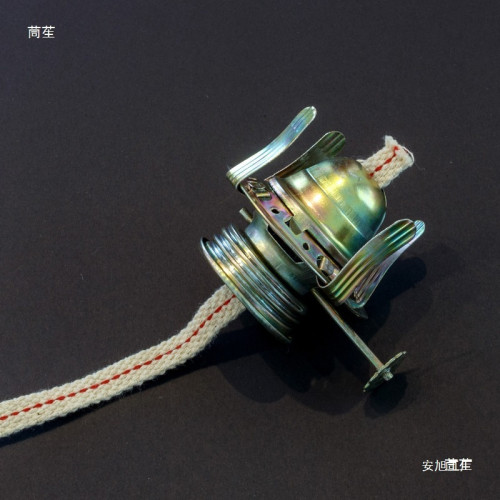 L555老式玻璃燈煤油燈燈罩  復古燈芯配件燈頭 中號老煤油壘德株