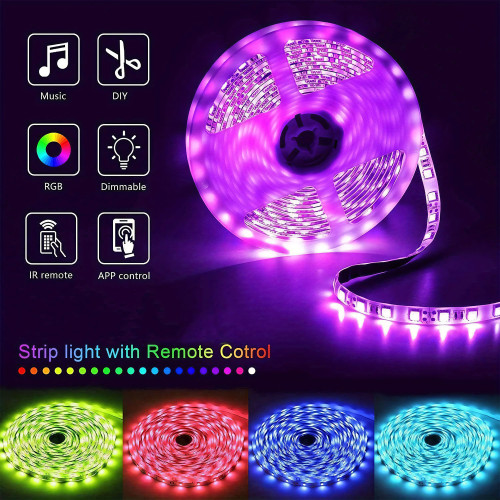 260ft Extra Long Power led Strip Lights rgb led Lights