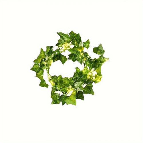 196.85inch Artificial Leaf String Lights Fairy Garland 5m50