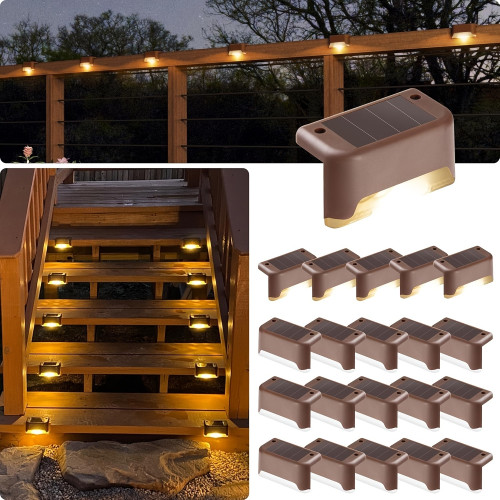 16 Pack Solar Outdoor Garden Lights, Household Garden