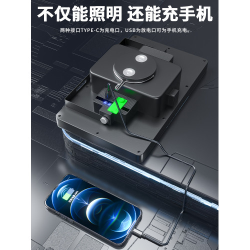 露營燈擺攤夜市燈超亮充電led支架掛燈地攤可移動戶外應急照明燈