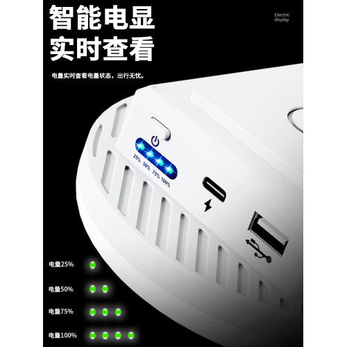 led超長續航戶外露營帳篷燈應急燈磁吸營地燈無線充電超亮防水燈