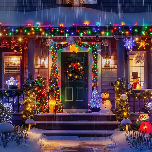 66FT Warm Golden Glow C9 Christmas String Lights 100 LED