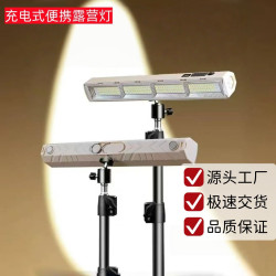 充電式應急戶外可攜式露營照明燈磁吸燈超長續航擺攤地攤夜市燈超亮