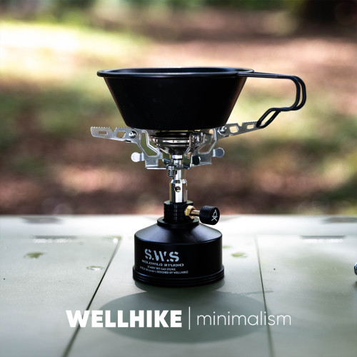 WELLHIKE繁星瓦斯爐頭折疊輕量咖啡燒水神器徒步登山露營可攜式炊具 WELLHIKE繁星瓦斯爐頭折疊輕量咖啡燒水神器徒步登山露營可攜式炊具