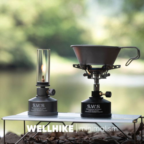 WELLHIKE繁星瓦斯爐頭折疊輕量咖啡燒水神器徒步登山露營可攜式炊具 WELLHIKE繁星瓦斯爐頭折疊輕量咖啡燒水神器徒步登山露營可攜式炊具