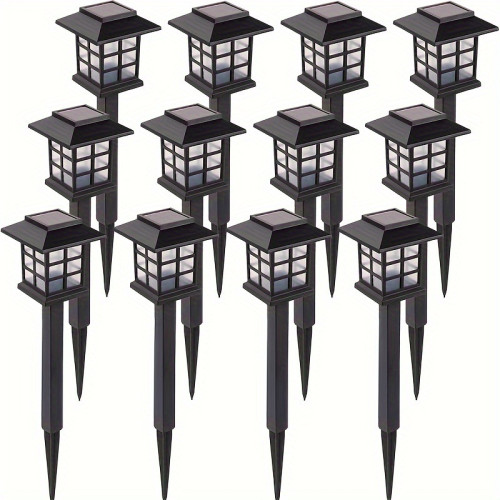 12 Pack Solar SIDewalk Lights, LED Decorative Landscape