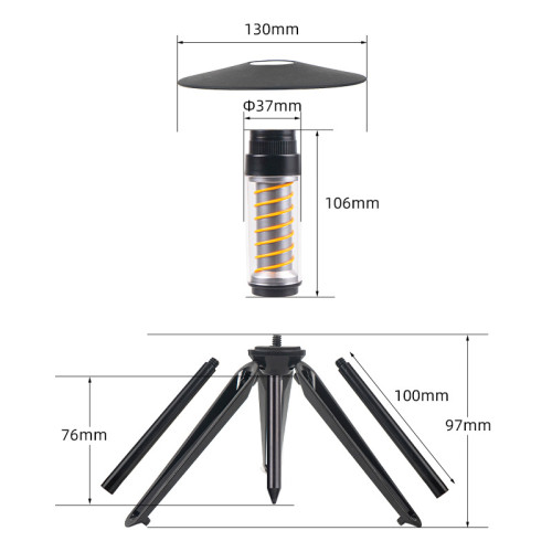 CLS露營燈戶外可攜式小夜燈帳篷天幕LED照明燈氛圍燈應急手電營地燈